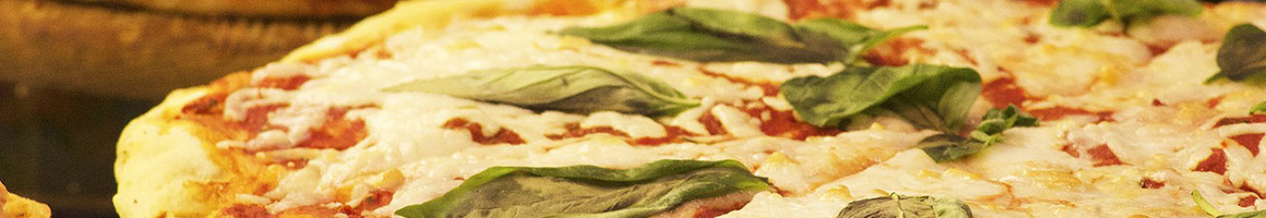 Eating Pizza at Benvenuto Pizza & Italian restaurant restaurant in Stroudsburg, PA.